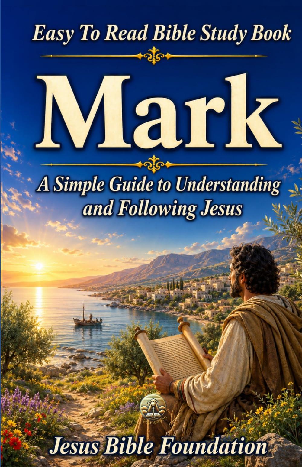 Easy to Read Bible Study Book Mark: A Simple Guide to Understanding and Following Jesus