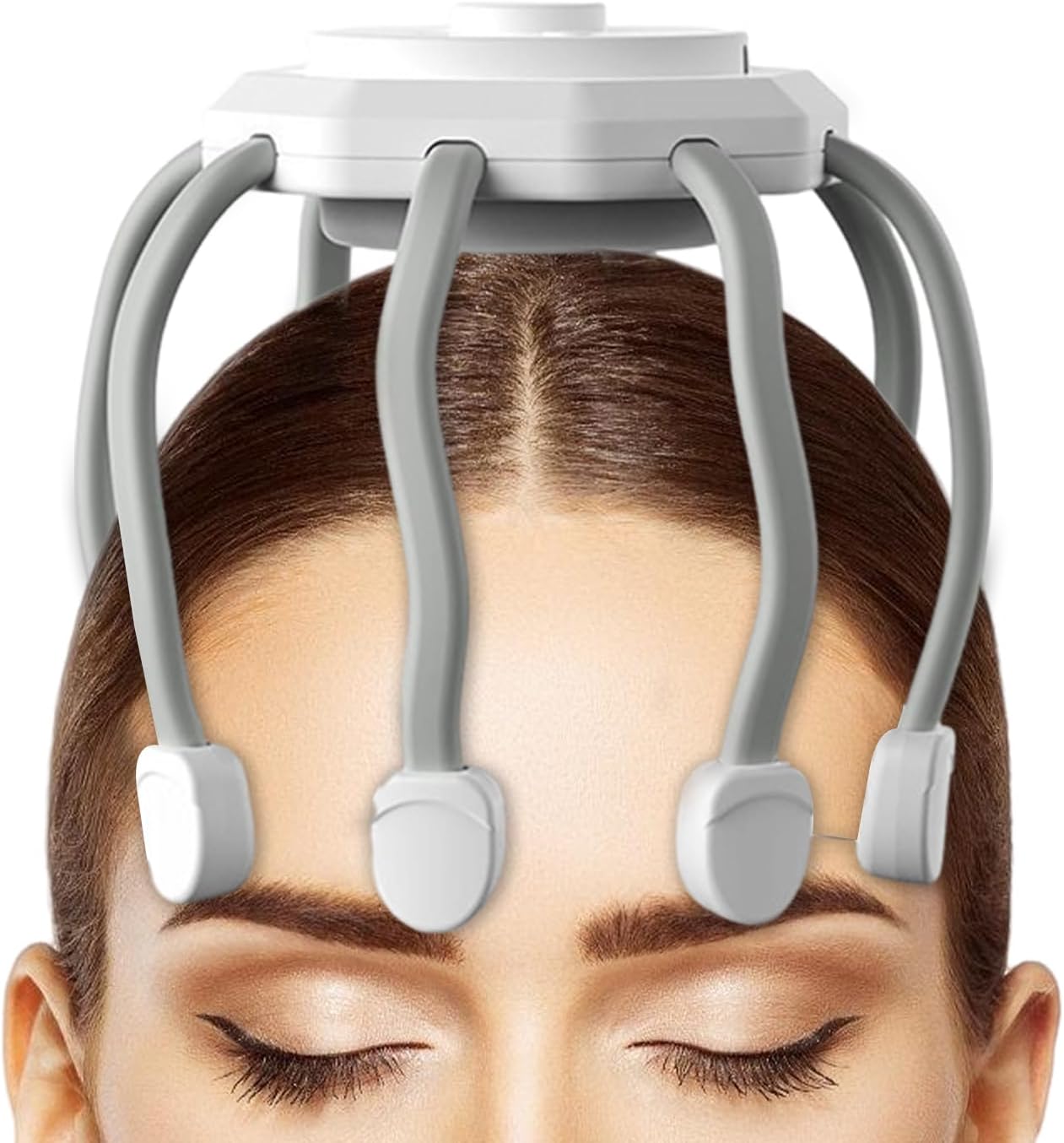 Massage Machine for Head,360 Degree Relaxation | Cordless Head Massaging Machine - for Living Room Bedroom Apartment Spa Center Nighttime Men Women Mother Elderly