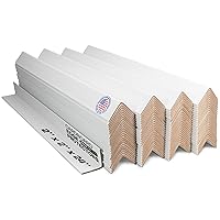 Vista 13 de IDL Packaging Protector de bordes de cartón de 2 x 2 x 9 pulgadas (paquete de 20) - Protectores de esquina para envío, almacenamiento y mudanza