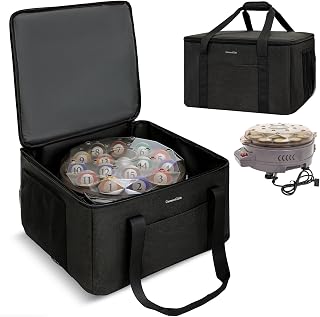 Pool Ball Cleaner Storage Bag, Padded Billiard Cleaner Machine Carrying Bag