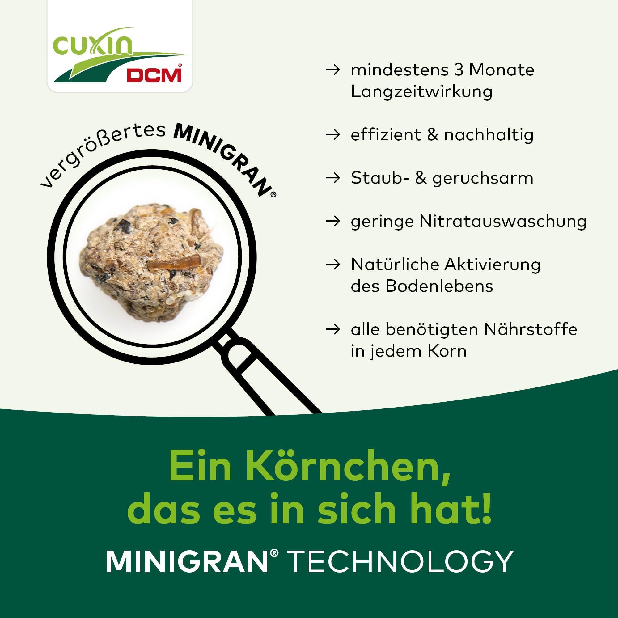 CUXIN DCM Universaldünger + Bodenaktivator - Granulat - mit Bacillus sp. - effektive Mikroorganismen - Gartendünger - Gemüsedünger-organischer NPK-Dünger - 25 KG