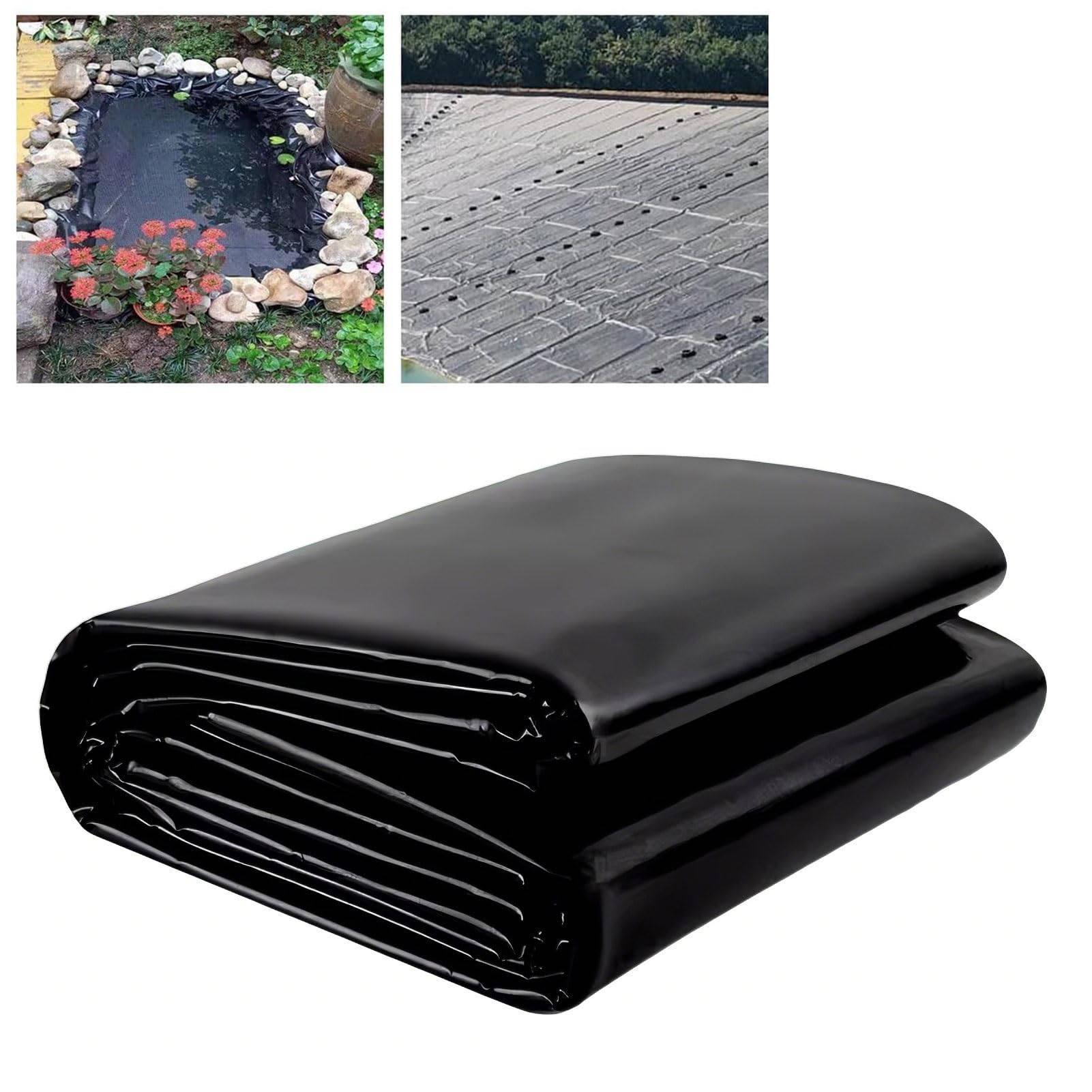 Film imperméable robuste de 0.13mm en HDPE pour bâche de jardin