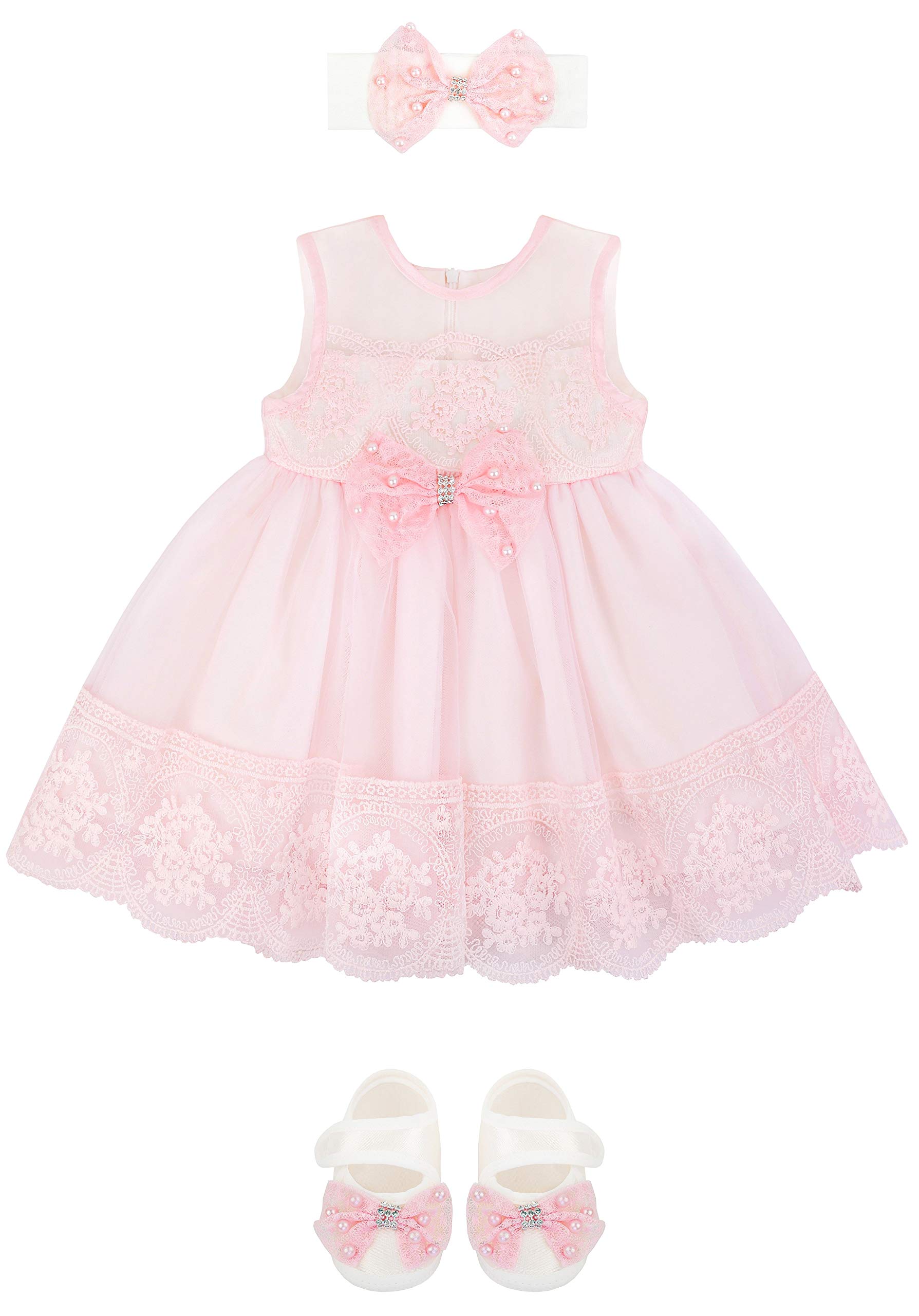 embroidered baby dress