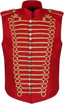 Oblada オブラダ Sleeveless Military Jacket 71HV9fxsMqL._AC_AC_SY350_QL65_.jpg