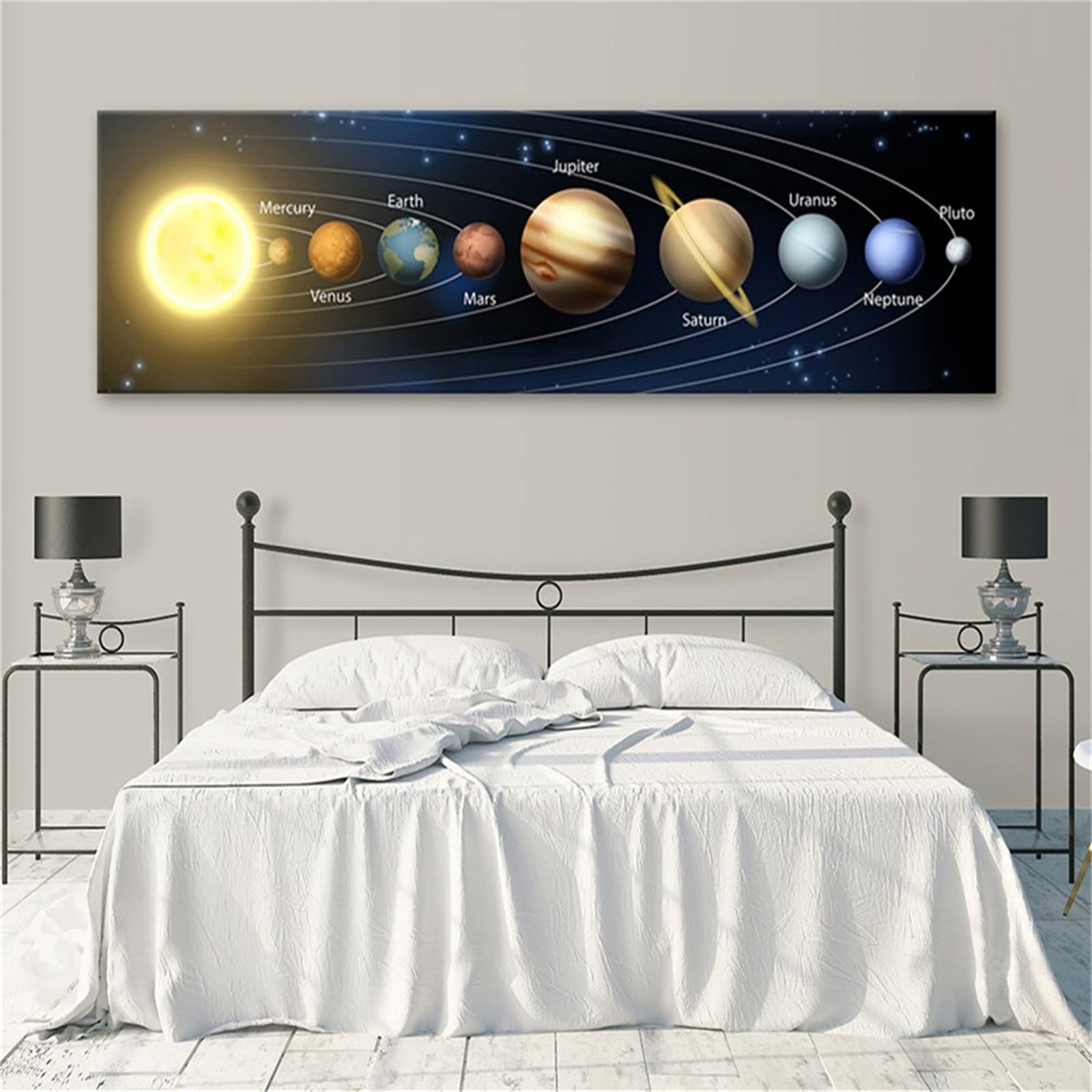 Broderie diamant galaxie 40x80cm de format rectangulaire pour loisirs créatifs