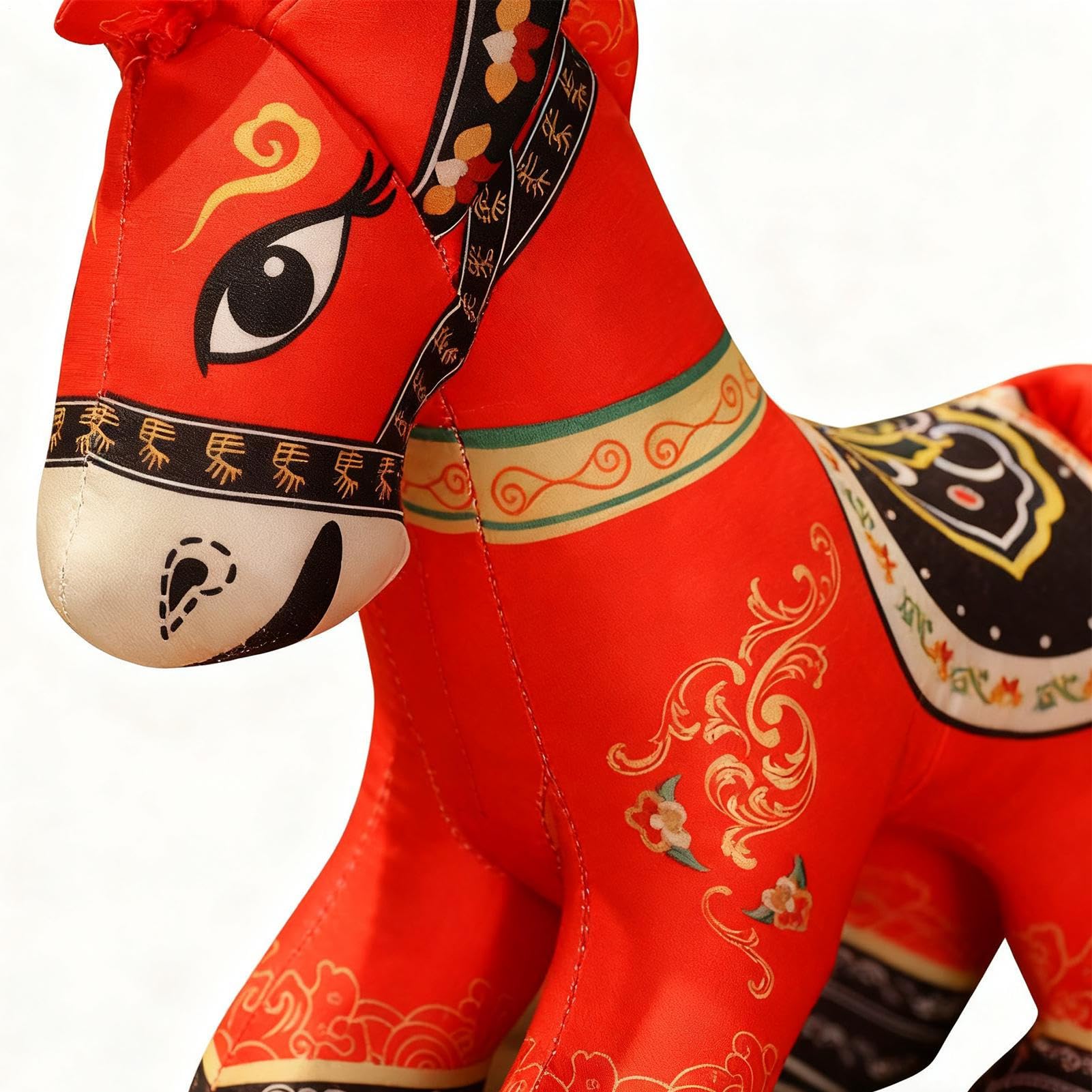 Peluche Del Cavallo Del Capodanno Cinese Bambola Morbida E Coccolosa | 2026 Anno Del Cavallo Mascotte Per Bambini Adulti Soggiorno Camera dei Bambini Divano Nanna Viaggio Compleanno
