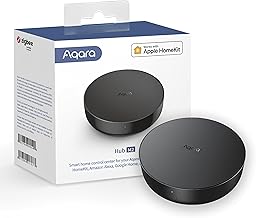 Aqara Hub de Domótica M2 (Requiere Wi-Fi de 2,4 GHz), Puente Doméstico Inteligente para Sistema de Alarma, Mando a Distancia Infrarrojo, Compatible con Alexa, Google Assistant, Apple HomeKit e IFTTT