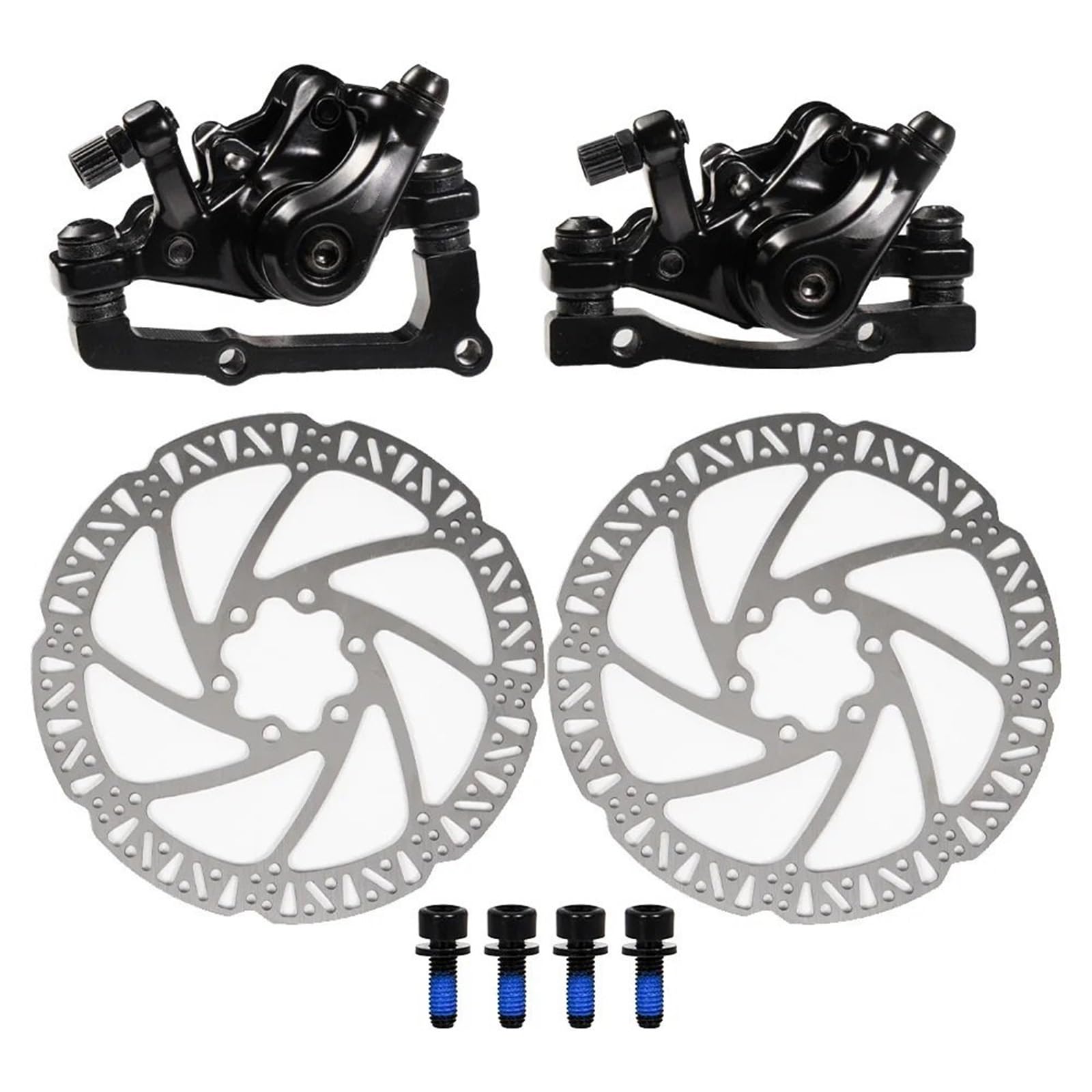 Rower szosowy MTB Mechaniczny zacisk hamulca tarczowego Przedni tylny hamulec linowy Pojedynczy napęd do rowerów szosowych i górskich Bęben HamulACcowy Rowerowy(1 Set)