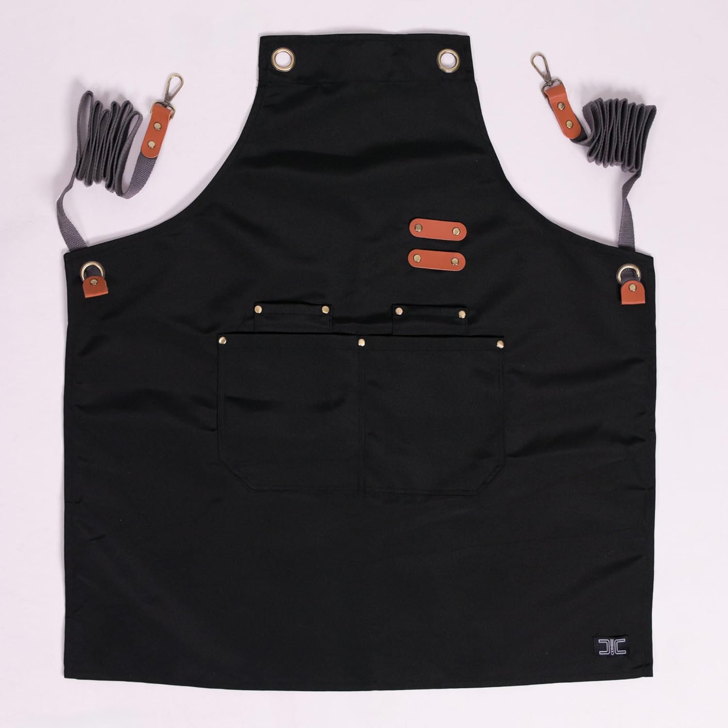 Chef Code 2-PACK CrossBack Multi-purpose Utility Apron with Adjustable Straps, Liquid Repellent