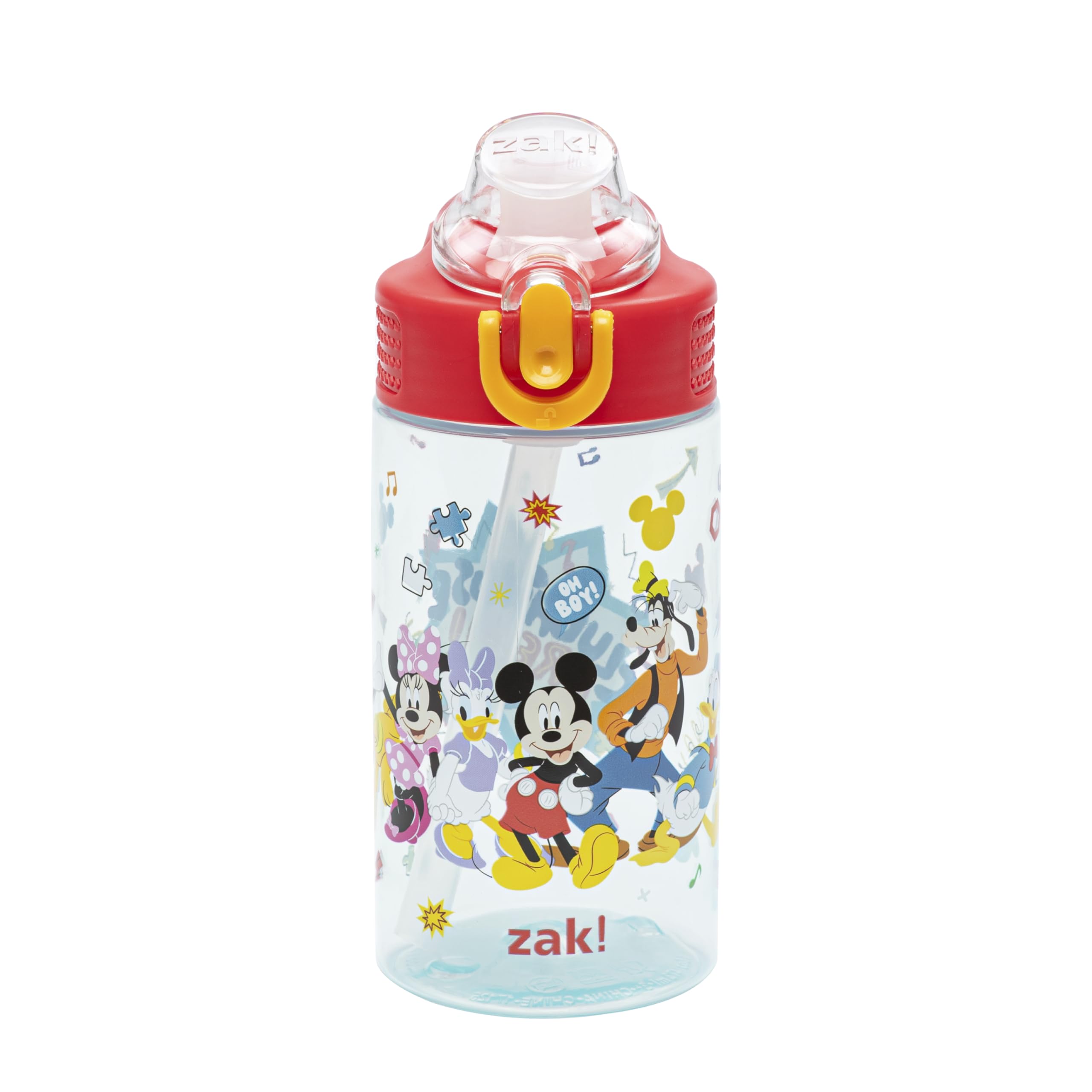 Amazon.com: Zak Designs Disney Mickey Mouse Sage Kids Water Bottle