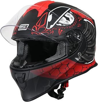 ORIGINE On Road Full Face Motorcycle Helmet, DOT Approved