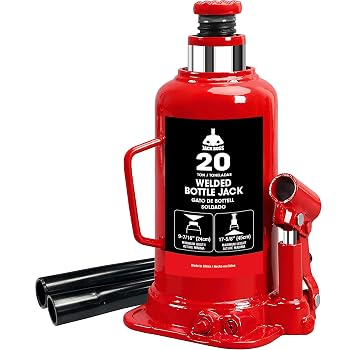 Jack Boss 20-Ton Hydraulic Bottle Jack