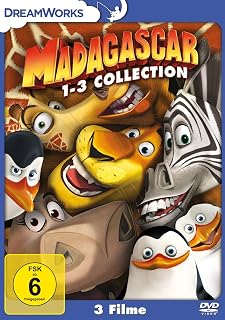 Madagascar 1-3 [3 DVDs]
