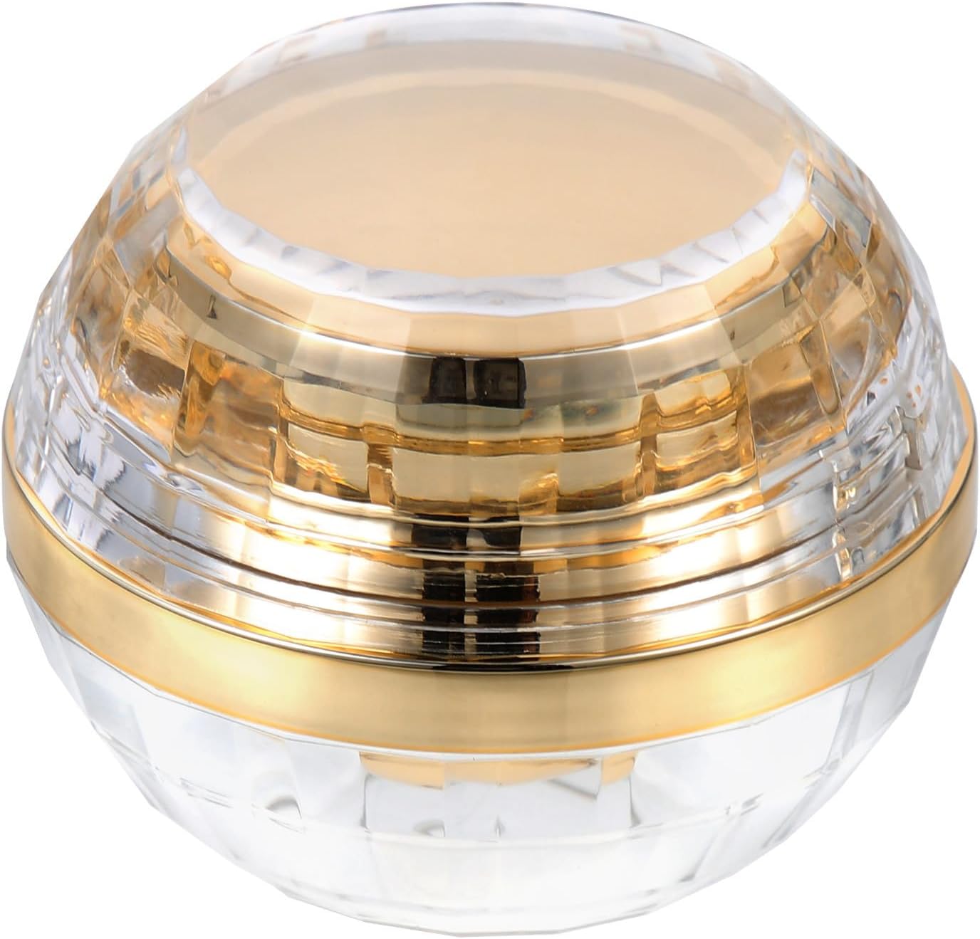 Empty Cream Jar 50g 15g Refillable Cosmetic Container for Travel