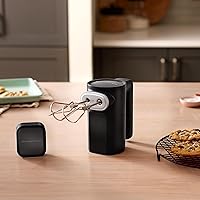Vista 4 de KitchenAid Go Cordless Hand Mixer - battery included, KHMR762, Black Matte