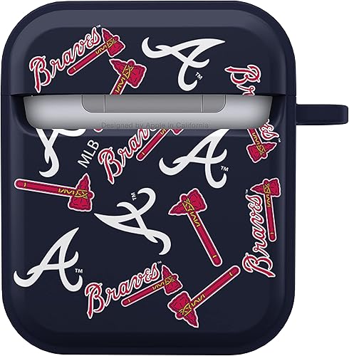 Miniatura 5 de GAME TIME Atlanta Braves HDX - Funda compatible con Apple AirPods Gen 1 y 2 (Seleccionado)