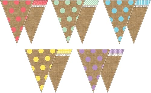 Teacher Created Resources Banderines Shabby Chic (77170)