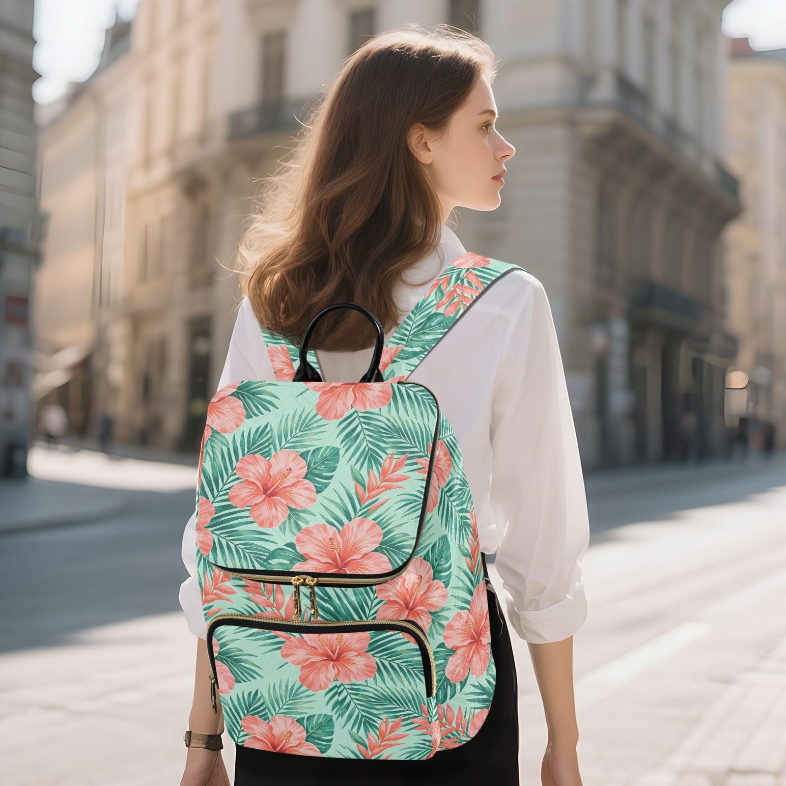 Zaino da donna 15L Premium elegante zaino portatile versatile