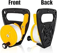 Vista 6 de Anclaje compacto de 150 pies para kayak con tapón de pulgar para buceo submarino de seguridad