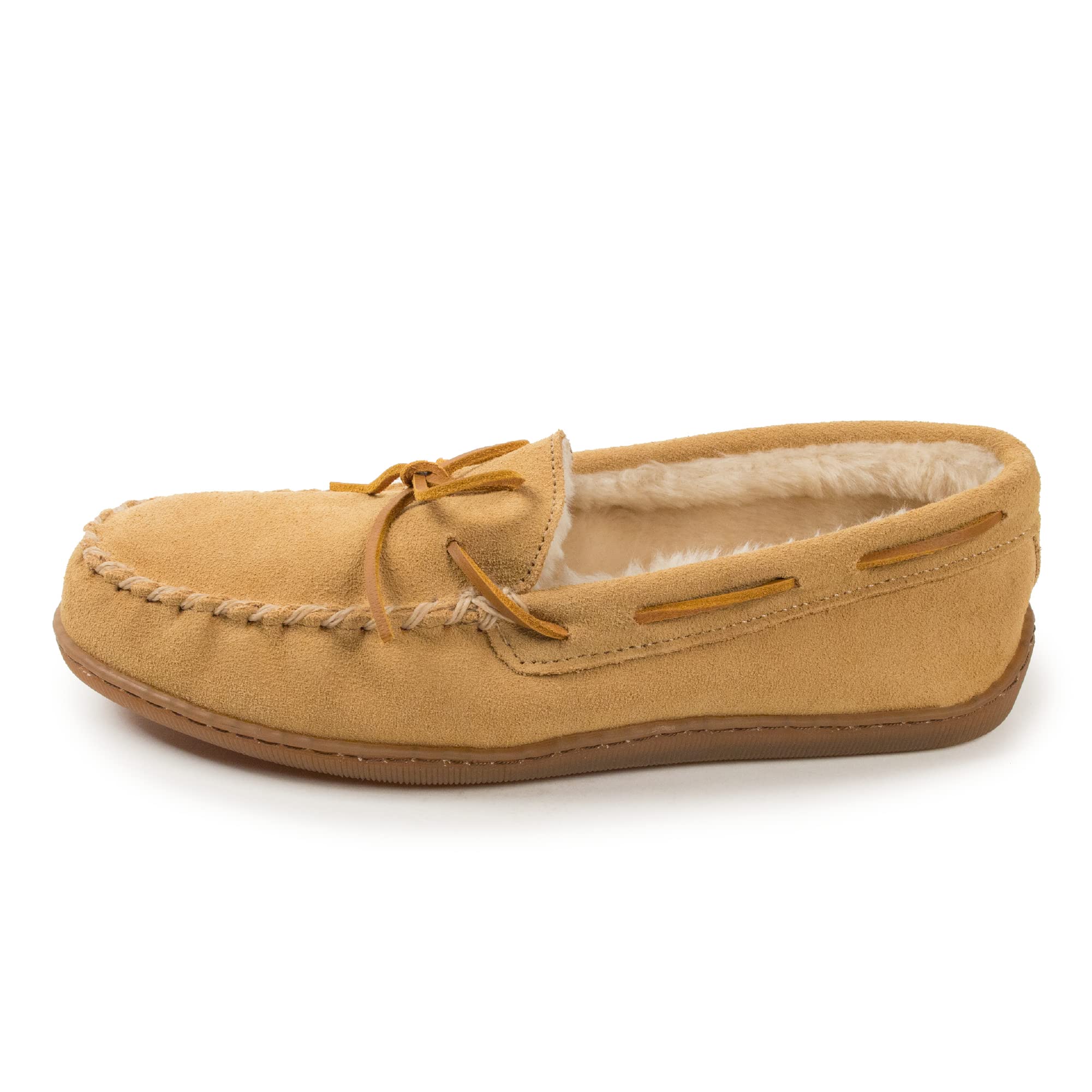Men's Pile Lined Hardsole Slipper