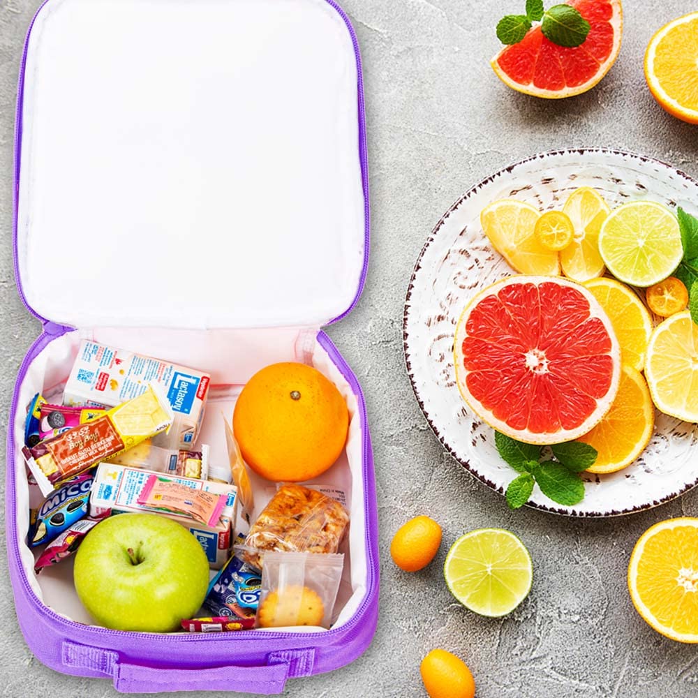 KLFVB Plecak dla dziewcząt i chłopców, 38 cm, jednorożec, dinozaur, torba na książki z pudełkiem na lunch, torba szkolna dla dzieci w wieku przedszkolnym