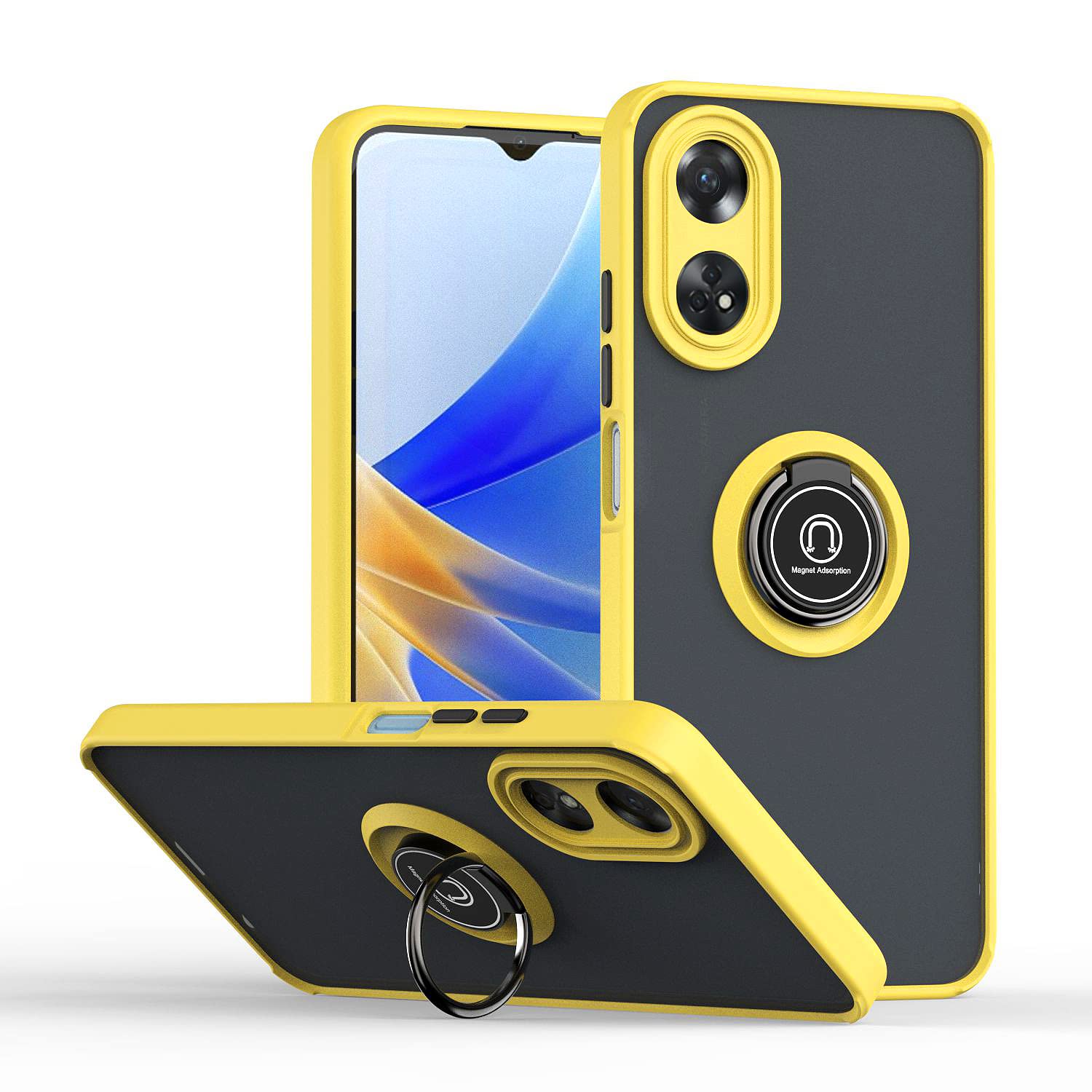 CRAVEN Cover per Oppo Reno8 T (Reno 8T), Colore Gradiente