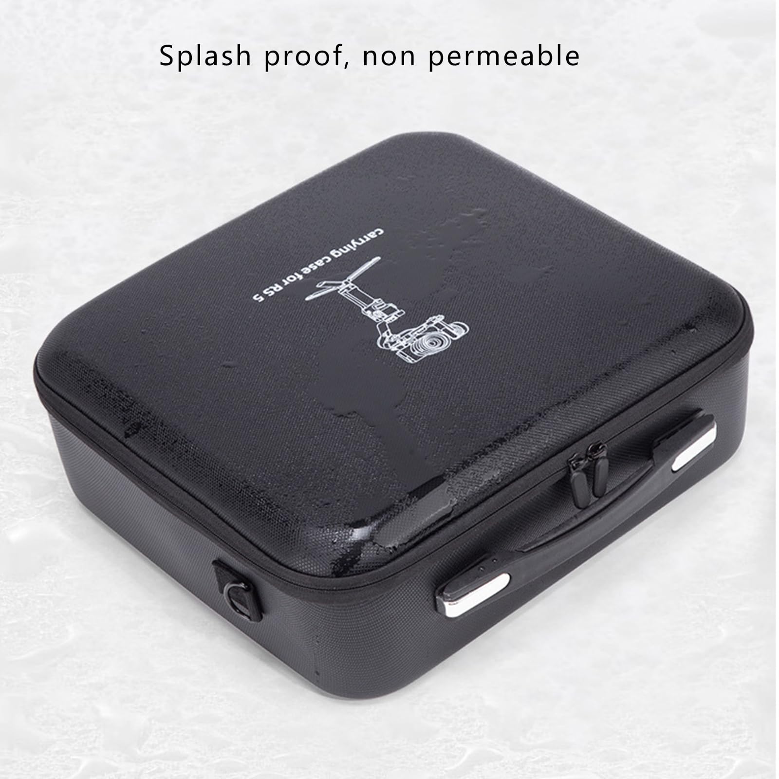 Custodia rigida in EVA antiurto per stabilizzatore per fotocamera con scomparti adatti design Borsa per attrezzatura cinematografica densa