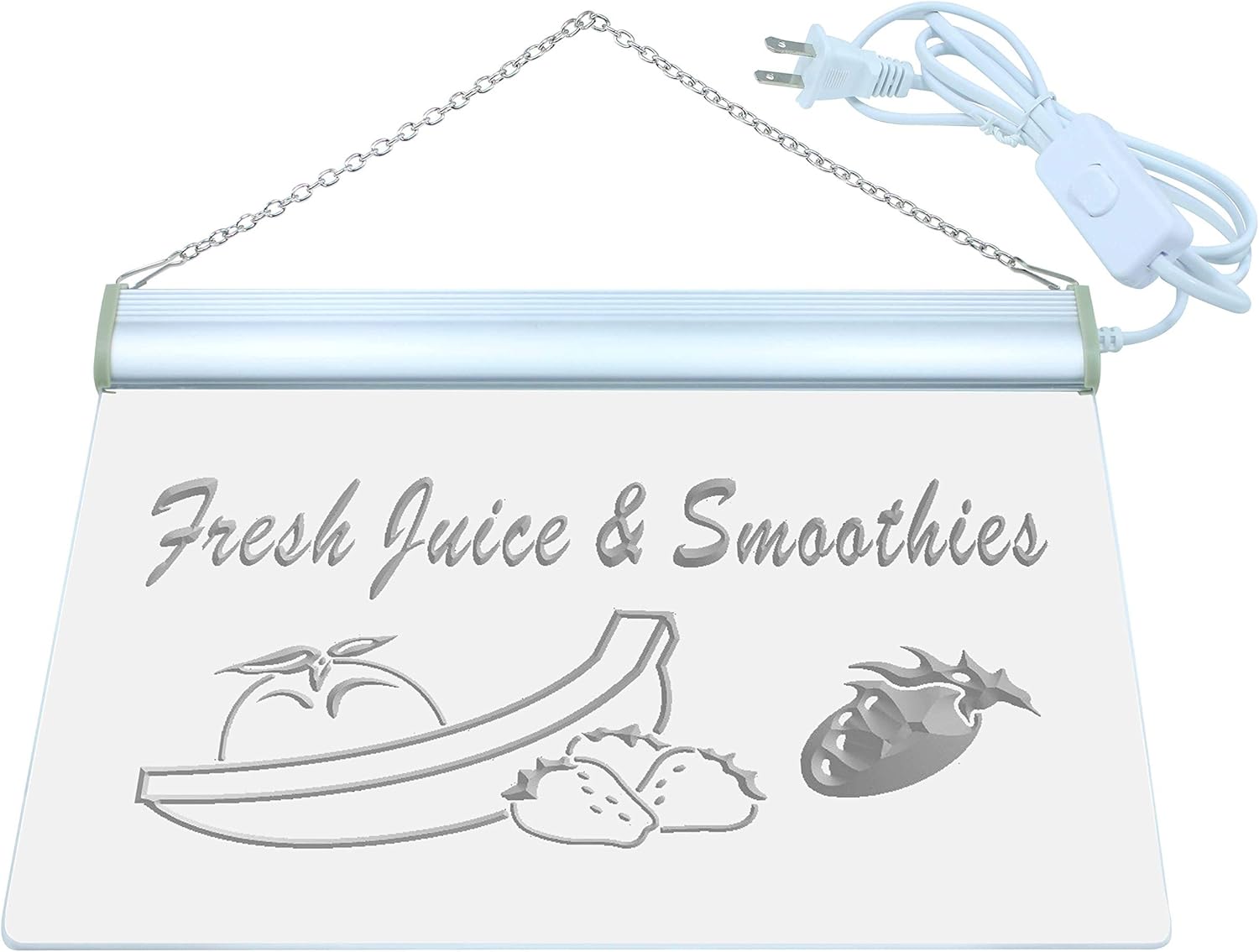 ADVPRO Fresh Juice Smoothies Drink Cafe LED Sign Neon Light Sign Display j690-b(c)