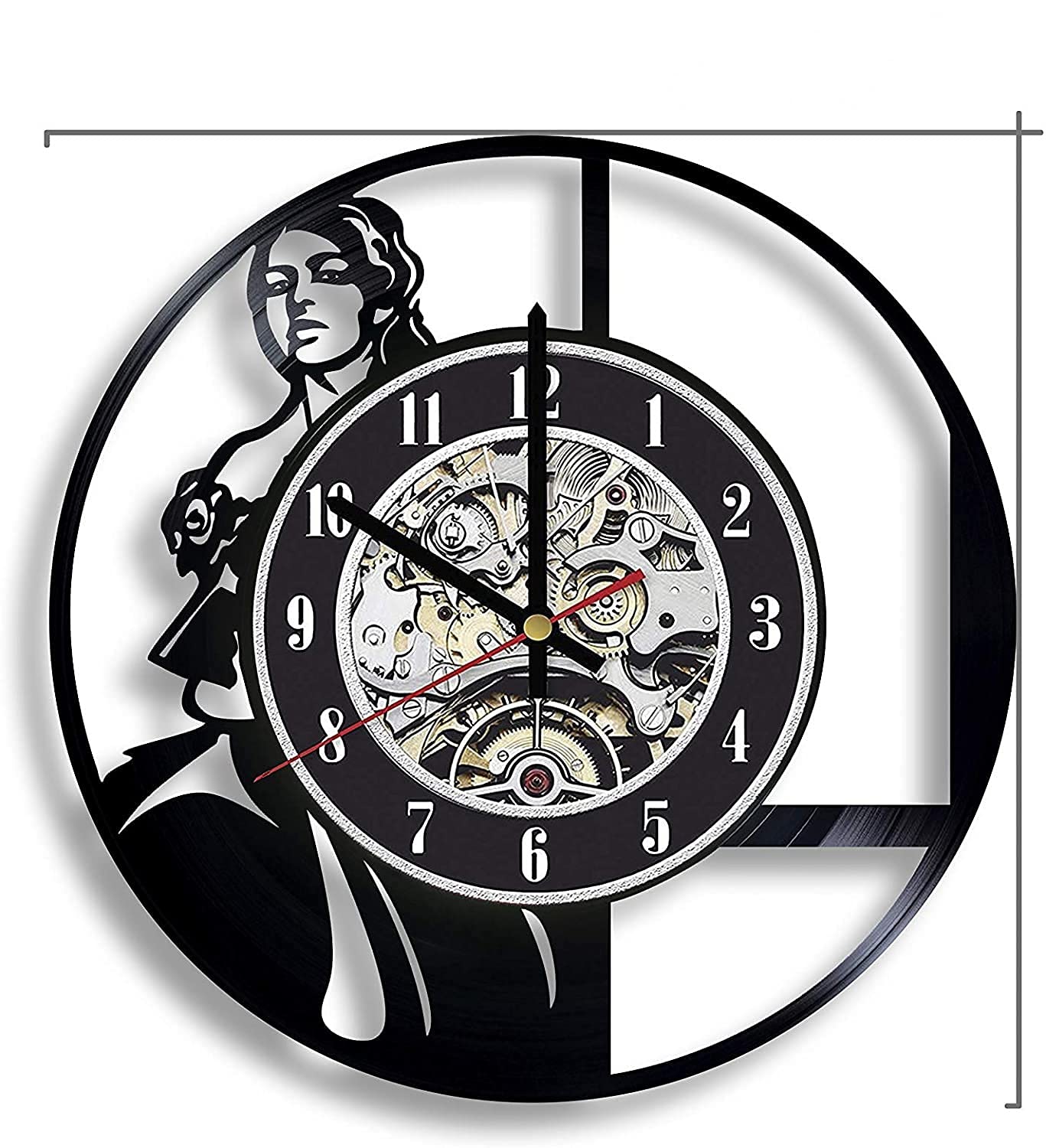 The Infernal Devices Vinyl Record Wall Clock, The Infernal Devices Cassandra Clare, The Infernal Devices Artwork, Wall Art, Gift, The Infernal Devices Book, The Infernal Devices Decor