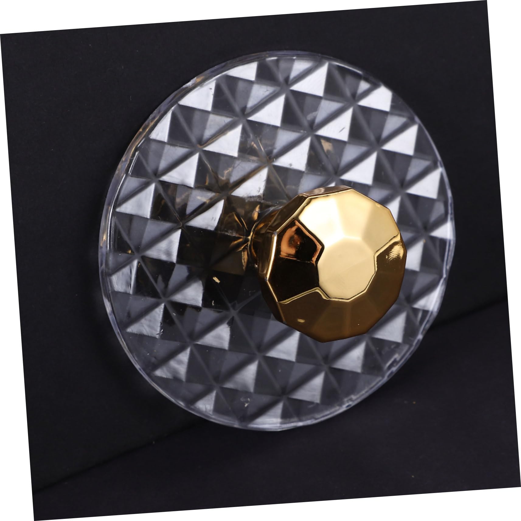 Mikikit Colgadores Adhesivos Para Pared Con Diseño De Soporte Transparente Para Joyas Collares Y Llaves Fácil Instalación Sin Daños Multiusos Para Colgar Ropa Y 6 Piezas X 4