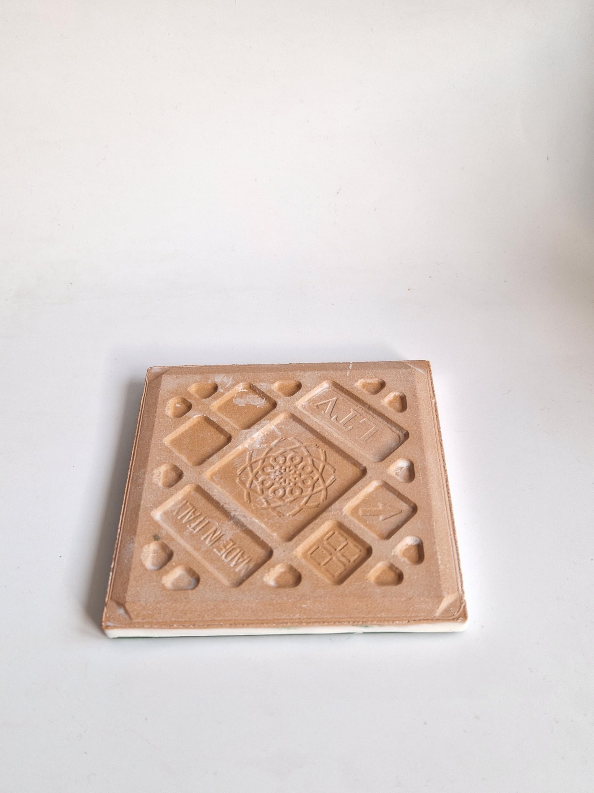 Le Ceramiche di Ketty Messina Mattonella 10 x 10 di Ceramica Siciliana Dipinta a Mano con Limoni Piastrella