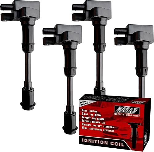 Vista 56 de Juego de 6 bobinas de encendido compatibles con Nissan Infiniti Maxima Quest Pathfinder Murano Altima Q50 QX60 FX35 3.5L V6 UF550