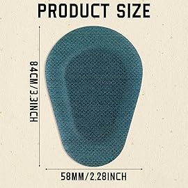 Panitay 40 Pcs Adhesive Eye Patches for Adults Disposable Breathable Medical Eye Patch for Amblyopia Lazy Latex Free Adhesive Bandages for Men(3.3 x 2.3 Inch,Multicolor)