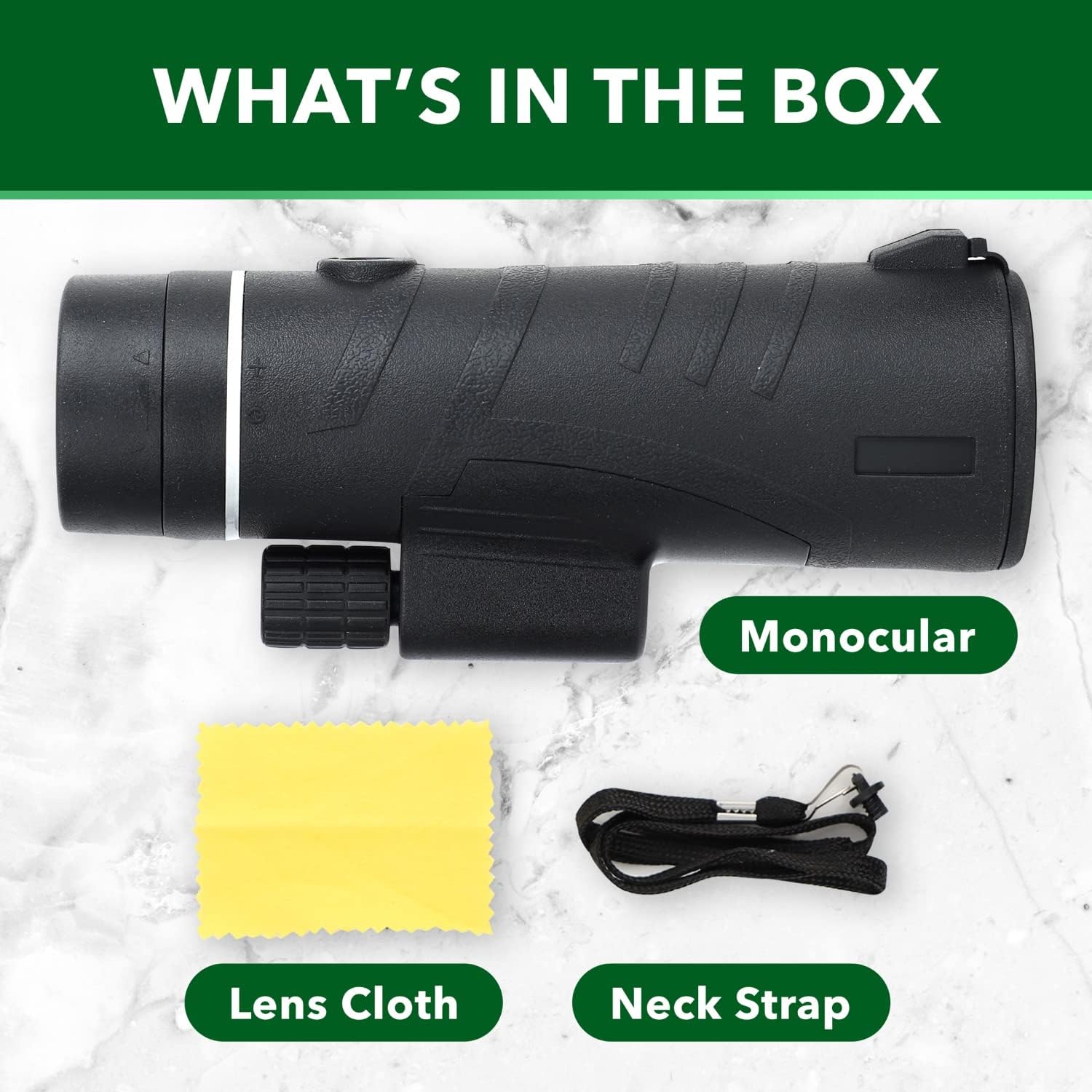 STARSCOPE 10X42 High Definition Monocular - Waterproof Monocular Telescope for Smartphone | Handheld Telescope with BAK4 Prism | Pocket Telescope for Hunting, Bird Watching and Camping : Electronics