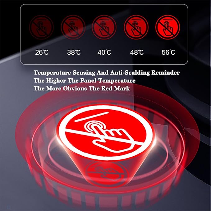 Estufa de Gas Empotrable 43 cm 1 Puesto Multigas miniatura 6