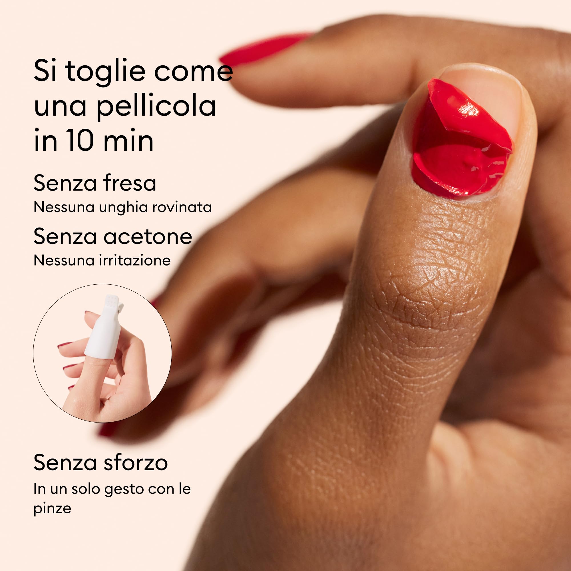 Manucurist Kit Gel Unghie Xtrem Flash con Poppy Red & Hortencia - Due Smalto Semipermanente con Lampada LED 36W, Base e Top Coat Semipermanente, Solvente e Clip - Fino a 21 Giorni