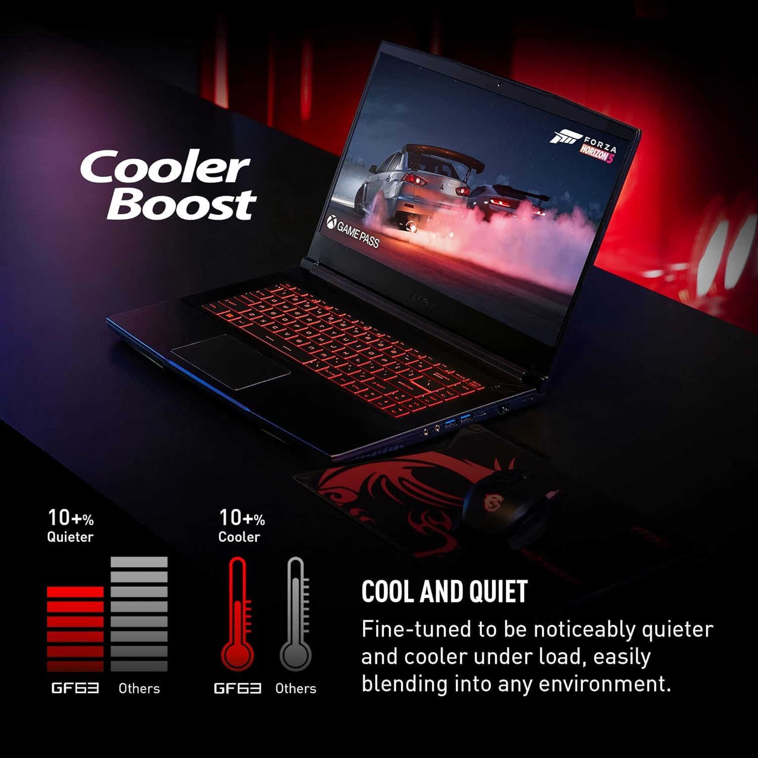 Amazon.com: msi Thin GF63 Gaming Laptop: Intel Core i5-12450H