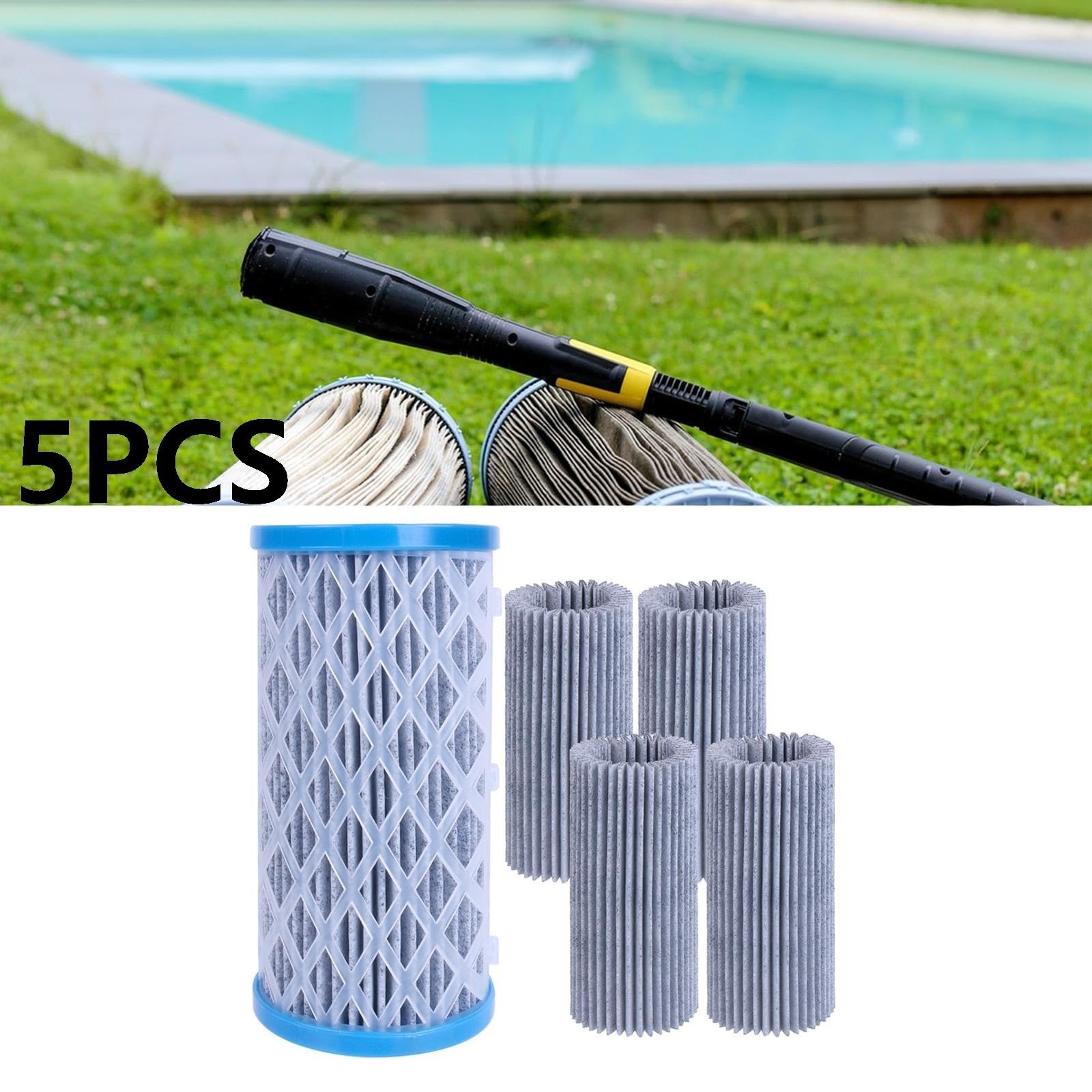Cartucho De Filtro Piscina Accesorios Reutilizables Pieza Bombas