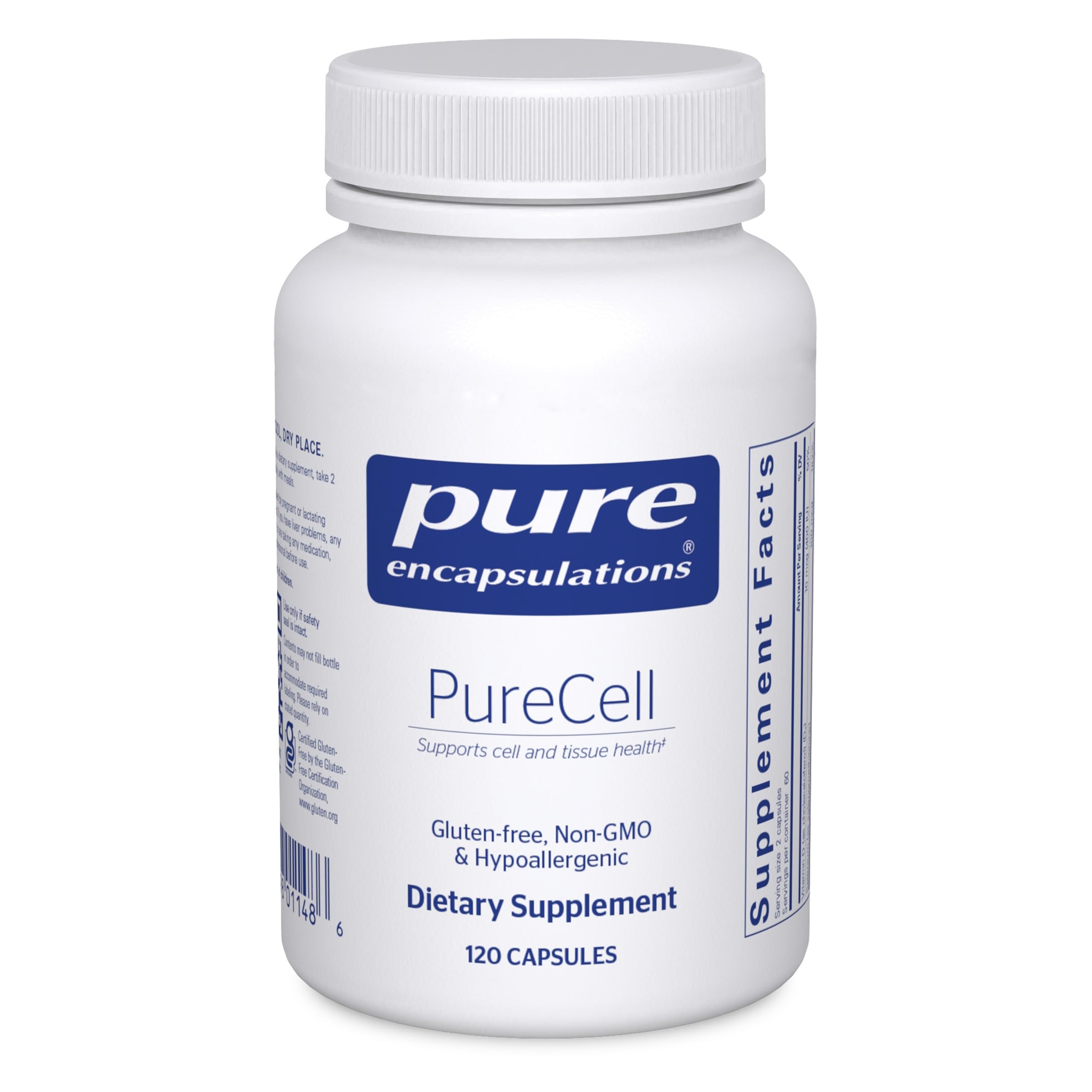 PureCell | Advanced Antioxidant and Adaptogen Cellular Health Formula | 120 Capsules