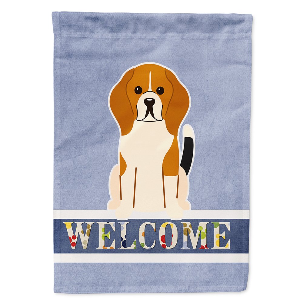 Drapeau de Bienvenue Beagle Tricolore pour Remplacer les Décorations Flétries