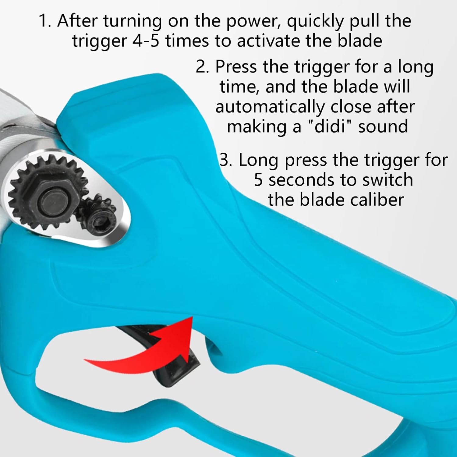 Cordless Pruning Shears, Professional Power Secateurs with 28 Mm Cutting Diameter, 2000 Mah Lithium Battery, for Hedge Tree Fruit Bush Orchard