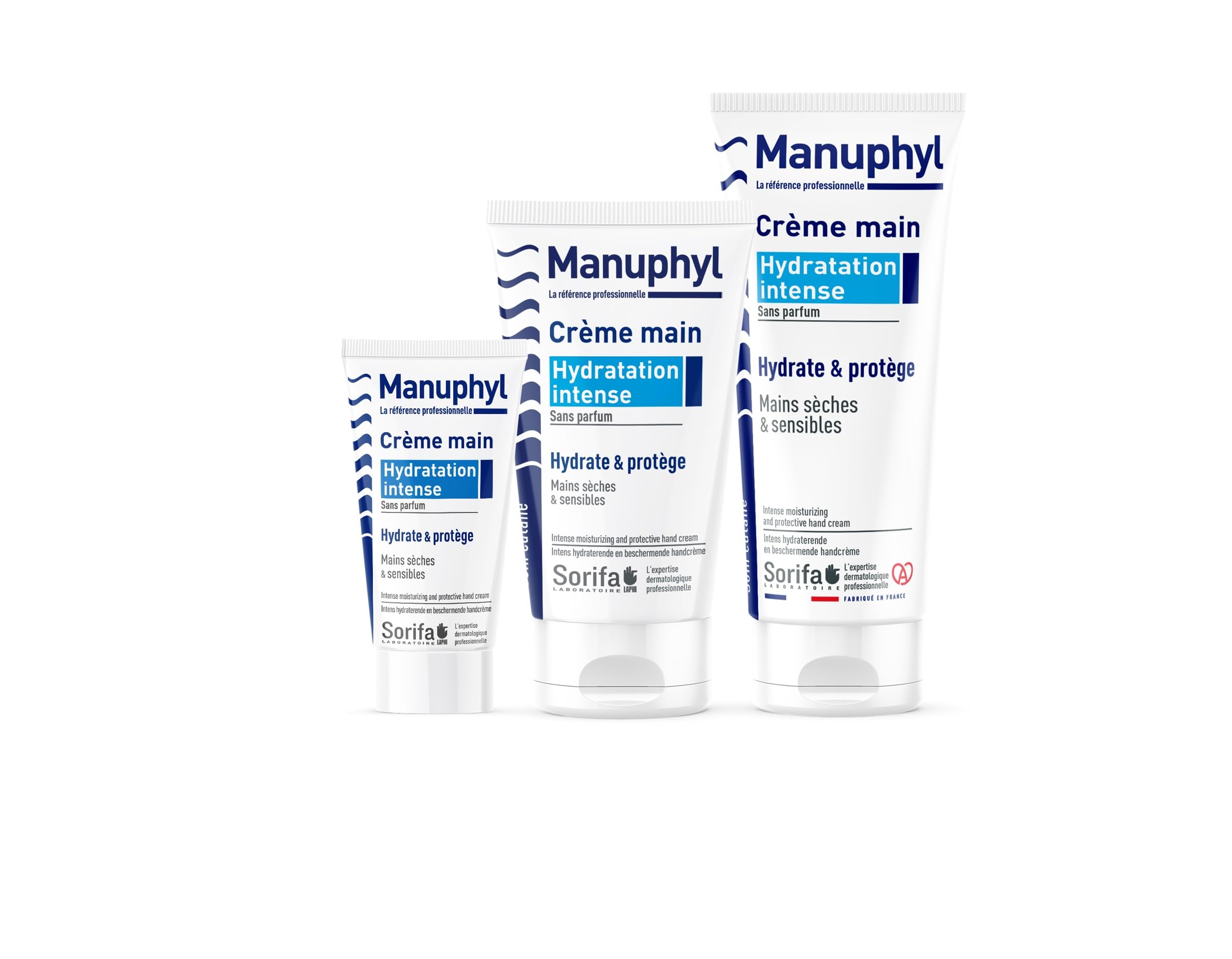 Manuphyl Standard 50 Stück Handcreme, regenerierend, schützend und feuchtigkeitsspendend, Tube 50 ml