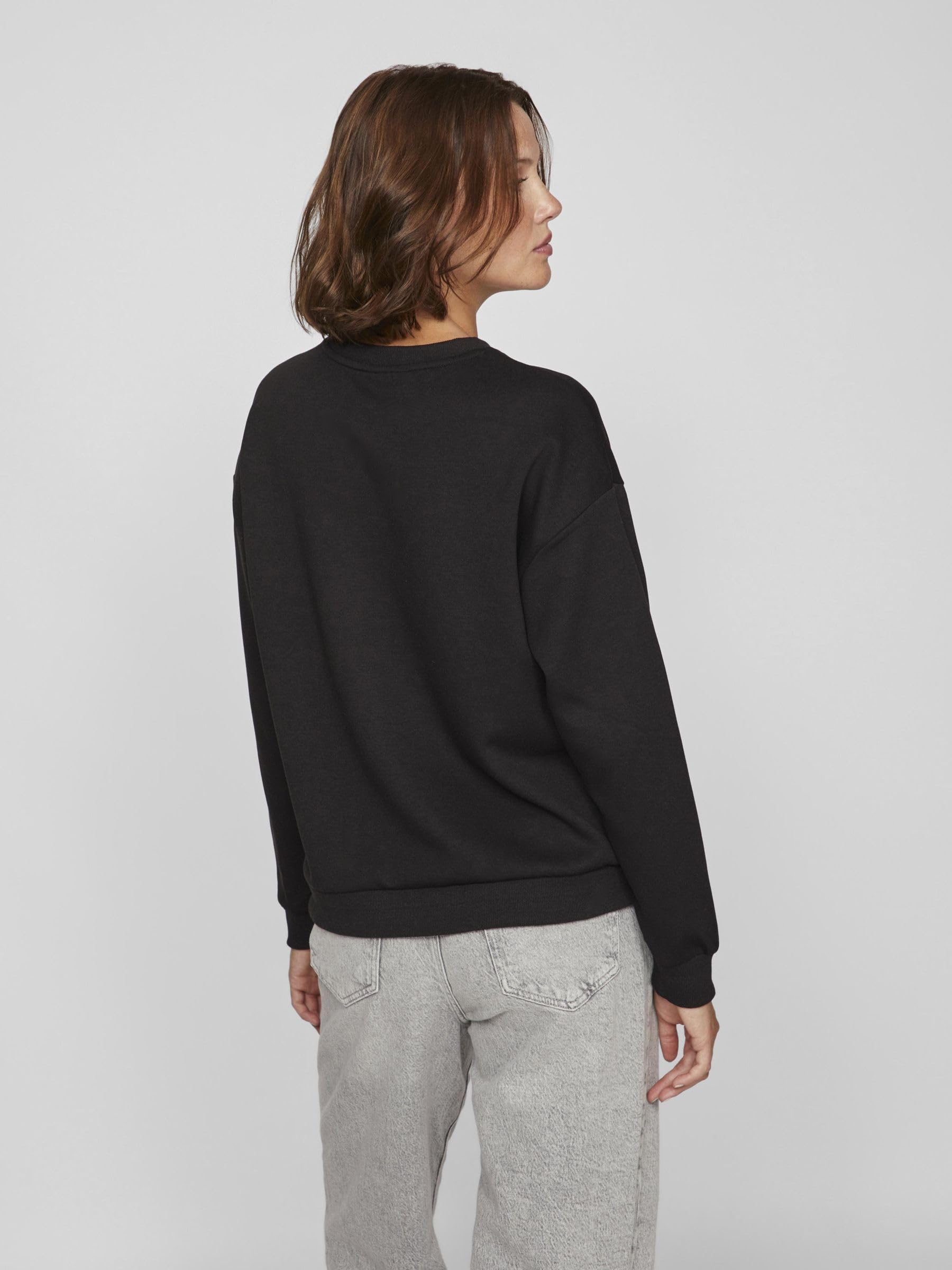 Vila Visandy L/S Sweat Top – NOOS, czarny, S