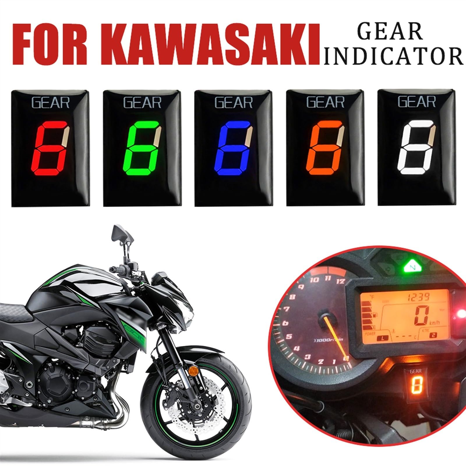 バイクの速度表示 Compatible With ZX6R 636 2006 For ZX10R 2009 For
