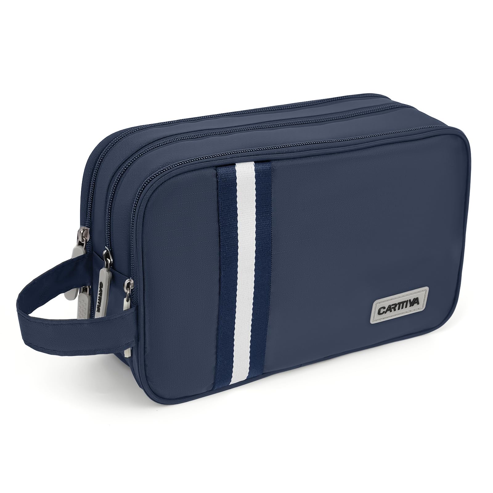 Carttiya Beauty Case da Viaggio Uomo, Impermeabile Borsa da Toilette Grande Capacità Trousse da Viaggio Borsa da Bagno Trousse de Toilette Beauty Case