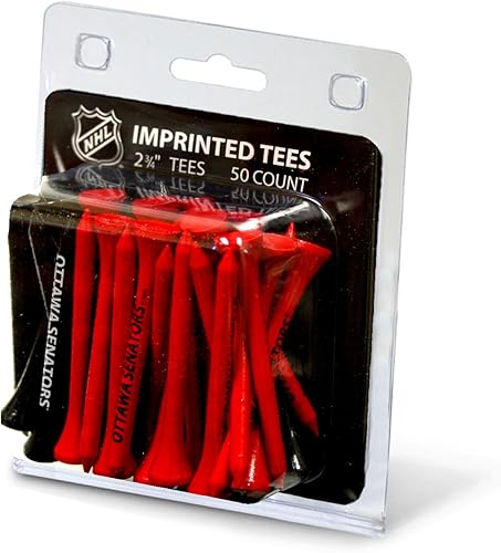 Vista 18 de Team Golf NHL - Camisetas de golf de 2-3/4 pulgadas, paquete de 50, tamaño reglamentario, colores de varios equipos