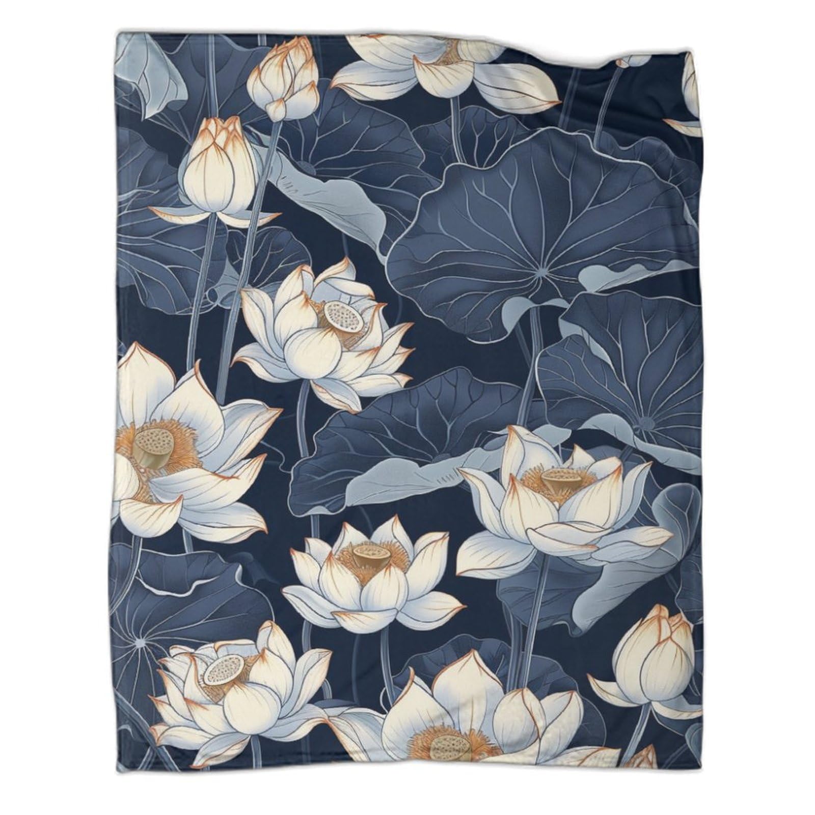 Couverture de voyage chaude Lotus pour ne plus avoir froid au bureau ou au lit