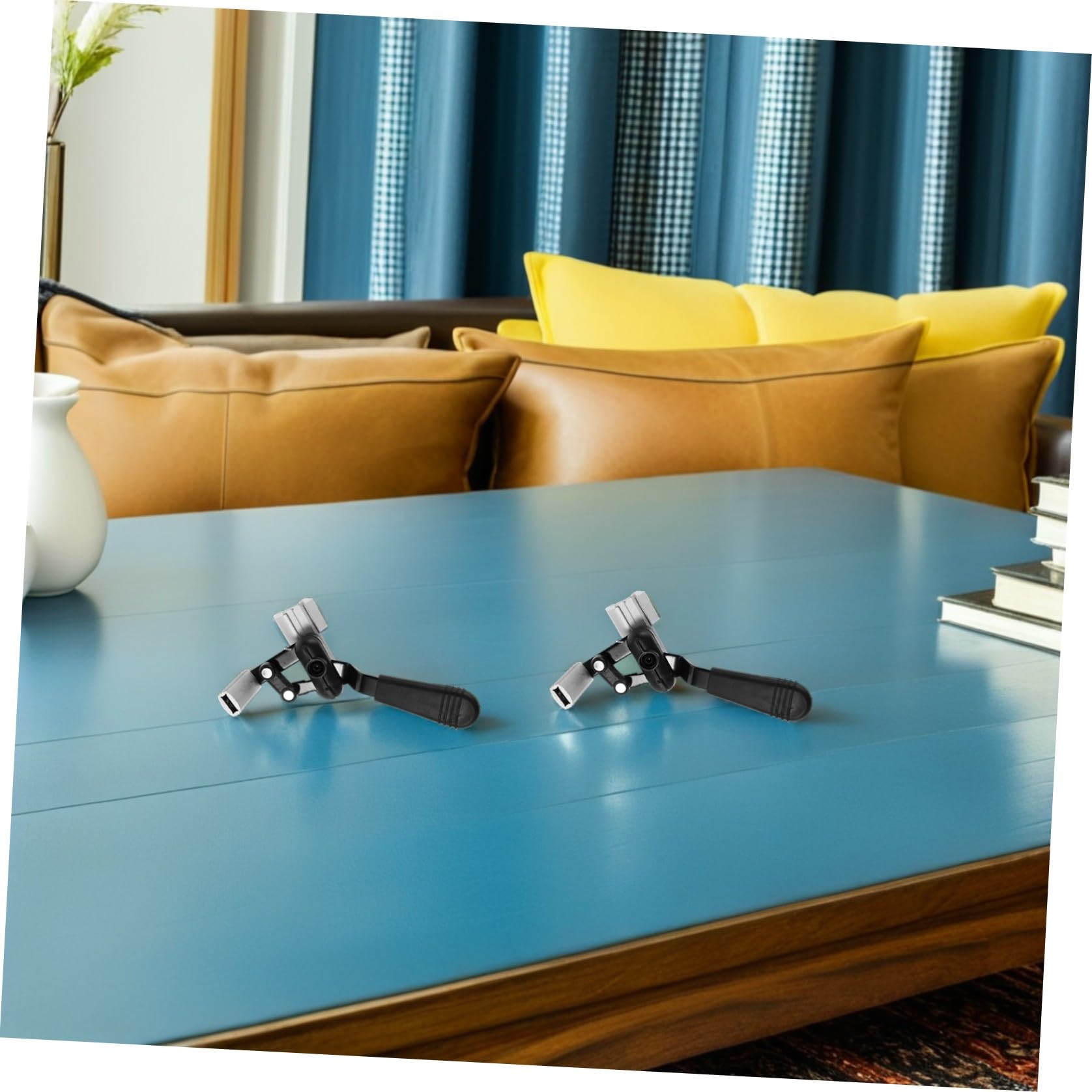 2 palancas de freno de repuesto para silla de ruedas de aleación de aluminio, aptas para tubos de 22 mm, compatibilidad universal y elevada para sillas de transporte