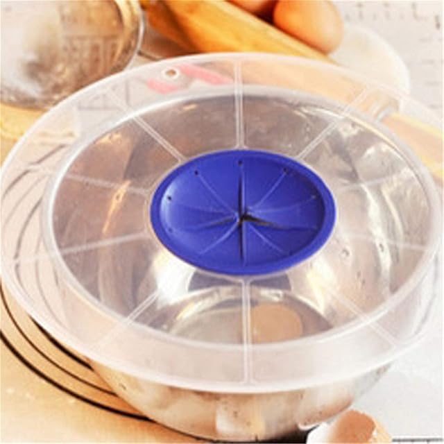 GGQT Mixing Bowl Splatter Screen Guard Mixing Bowl Splash Cover Fits Most Hand and Electric Mixers