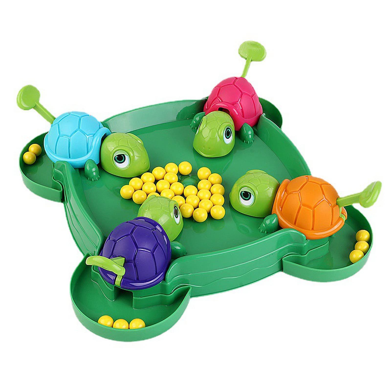 Sharksfin Hungry Turtles Game for Kids, Hungry Turtles Family Board Game Fun Toys for All The Family Entertainment, Hungry Turtles Launchers Game For Children Adults